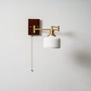 Indoor Geometric Ceramic Sconce