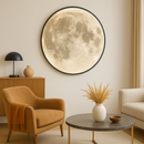 Sculptural Lunar Wall Light