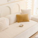 Boucle Quilted Sofa Cover