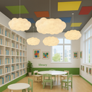 Scandinavian Sculpted Cloud Pendant Light