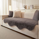 Plush Fleece Sofa Cover