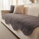 Plush Fleece Sofa Cover