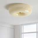 Classic Round Cream Ceiling Lamp
