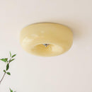 Classic Round Cream Ceiling Lamp