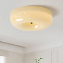 Classic Round Cream Ceiling Lamp