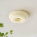 Classic Round Cream Ceiling Lamp