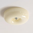 Classic Round Cream Ceiling Lamp