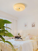 Classic Round Cream Ceiling Lamp