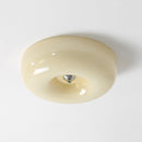 Classic Round Cream Ceiling Lamp