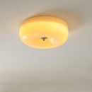 Classic Round Cream Ceiling Lamp