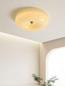 Classic Round Cream Ceiling Lamp