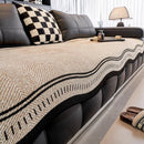 Herringbone Woven Sofa Cover
