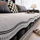 Herringbone Woven Sofa Cover