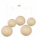 Handcrafted Washi Paper Pendant Ceiling Lamp