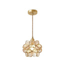 Modern Glass Petal Pendant Ceiling Light