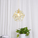 Modern Glass Petal Pendant Ceiling Light