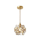Modern Glass Petal Pendant Ceiling Light