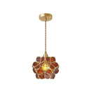 Modern Glass Petal Pendant Ceiling Light