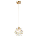 Modern Glass Petal Pendant Ceiling Light