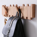 Wooden Piano Coat Rack