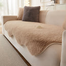 Plush Fleece Sofa Cover