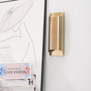 Industrial Style Brass Wall Sconce
