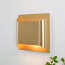 Industrial Style Brass Wall Sconce