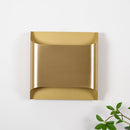 Industrial Style Brass Wall Sconce