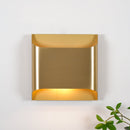 Industrial Style Brass Wall Sconce