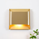 Industrial Style Brass Wall Sconce