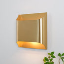 Industrial Style Brass Wall Sconce