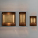 Industrial Style Brass Wall Sconce
