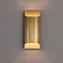 Industrial Style Brass Wall Sconce