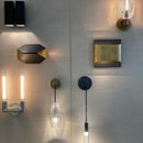 Industrial Style Brass Wall Sconce