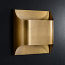 Industrial Style Brass Wall Sconce