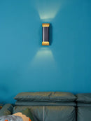 Industrial Style Brass Wall Sconce