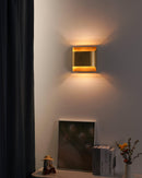 Industrial Style Brass Wall Sconce