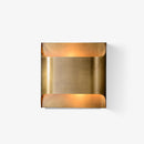 Industrial Style Brass Wall Sconce