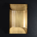 Industrial Style Brass Wall Sconce