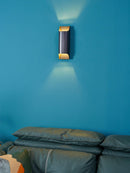 Industrial Style Brass Wall Sconce