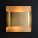 Industrial Style Brass Wall Sconce