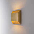 Industrial Style Brass Wall Sconce