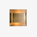 Industrial Style Brass Wall Sconce