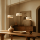 Stone Ring Pendant Light