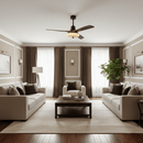 Lotus Ceiling Fan Light