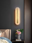 Luxury Alabaster Wall Sconce Hardwired Fixture