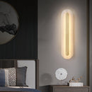 Luxury Alabaster Wall Sconce Hardwired Fixture