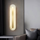 Luxury Alabaster Wall Sconce Hardwired Fixture