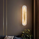 Luxury Alabaster Wall Sconce Hardwired Fixture