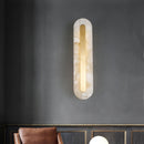 Luxury Alabaster Wall Sconce Hardwired Fixture